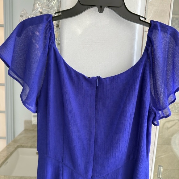 Nanette Lepore Flutter Dress in Cobalt - Picture 6 of 13